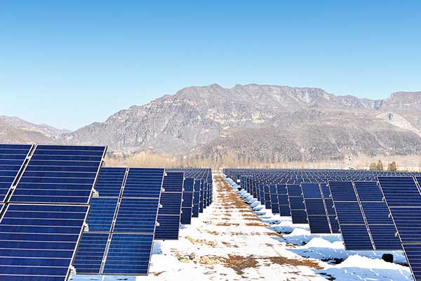 Planta fotovoltaica de módulos tejados Henan