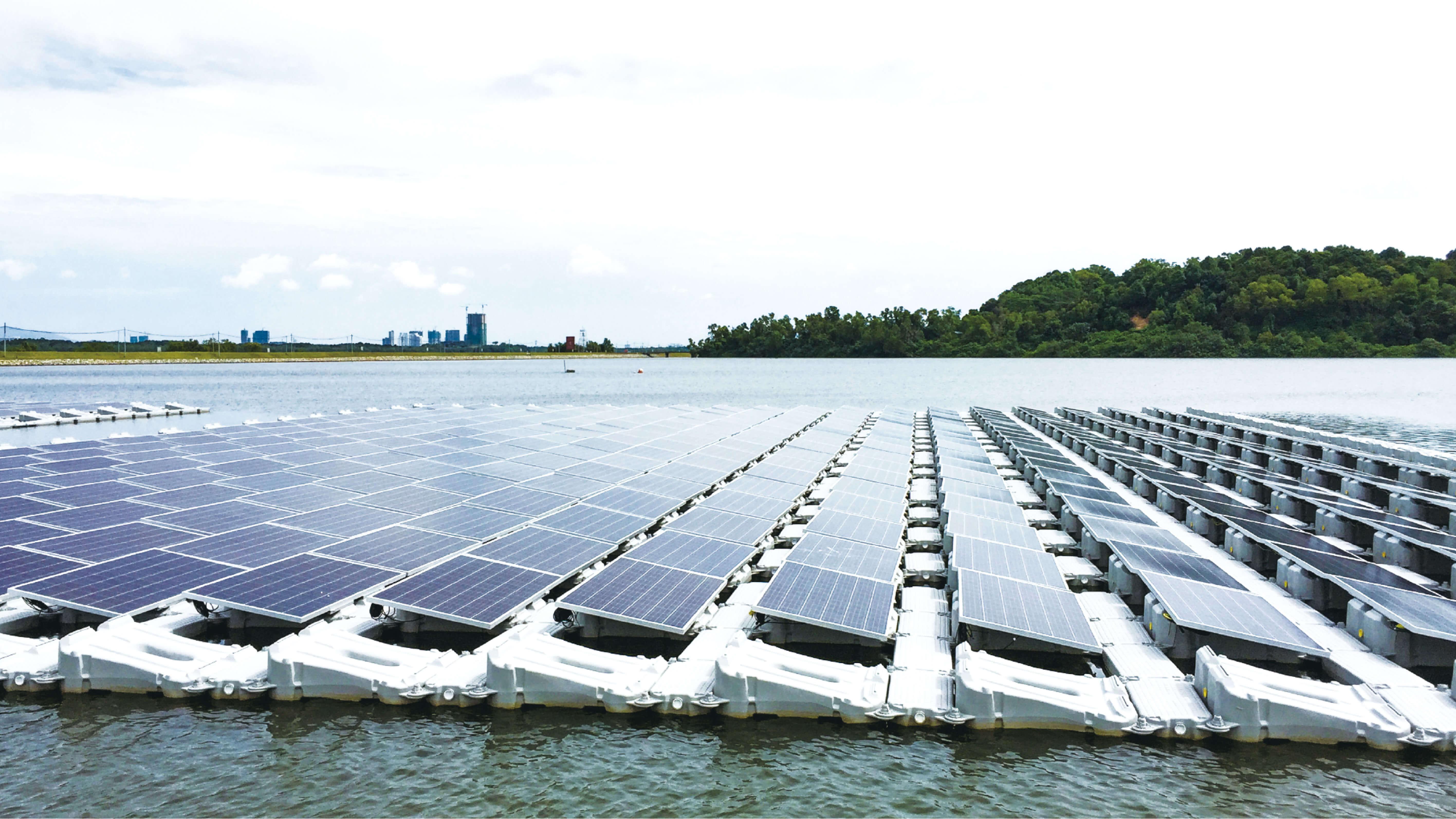 Proyecto Fotovoltaico Flotante en Singapur