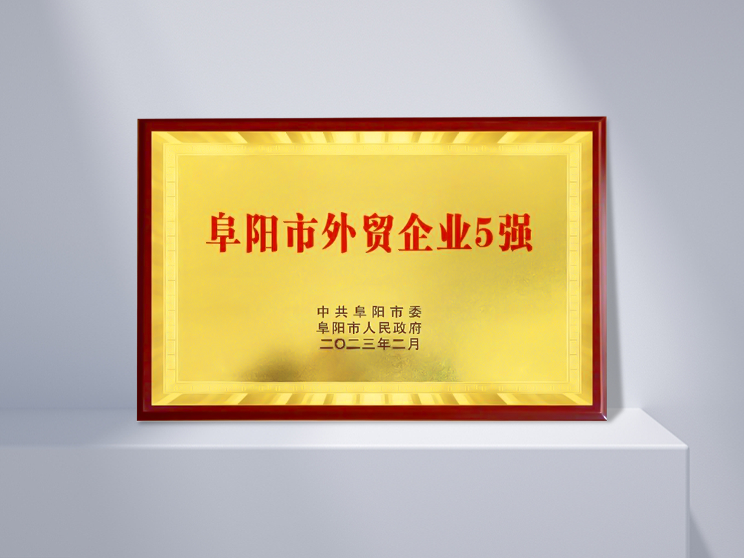 Top 5 Empresas de Comercio Exterior en Fuyang