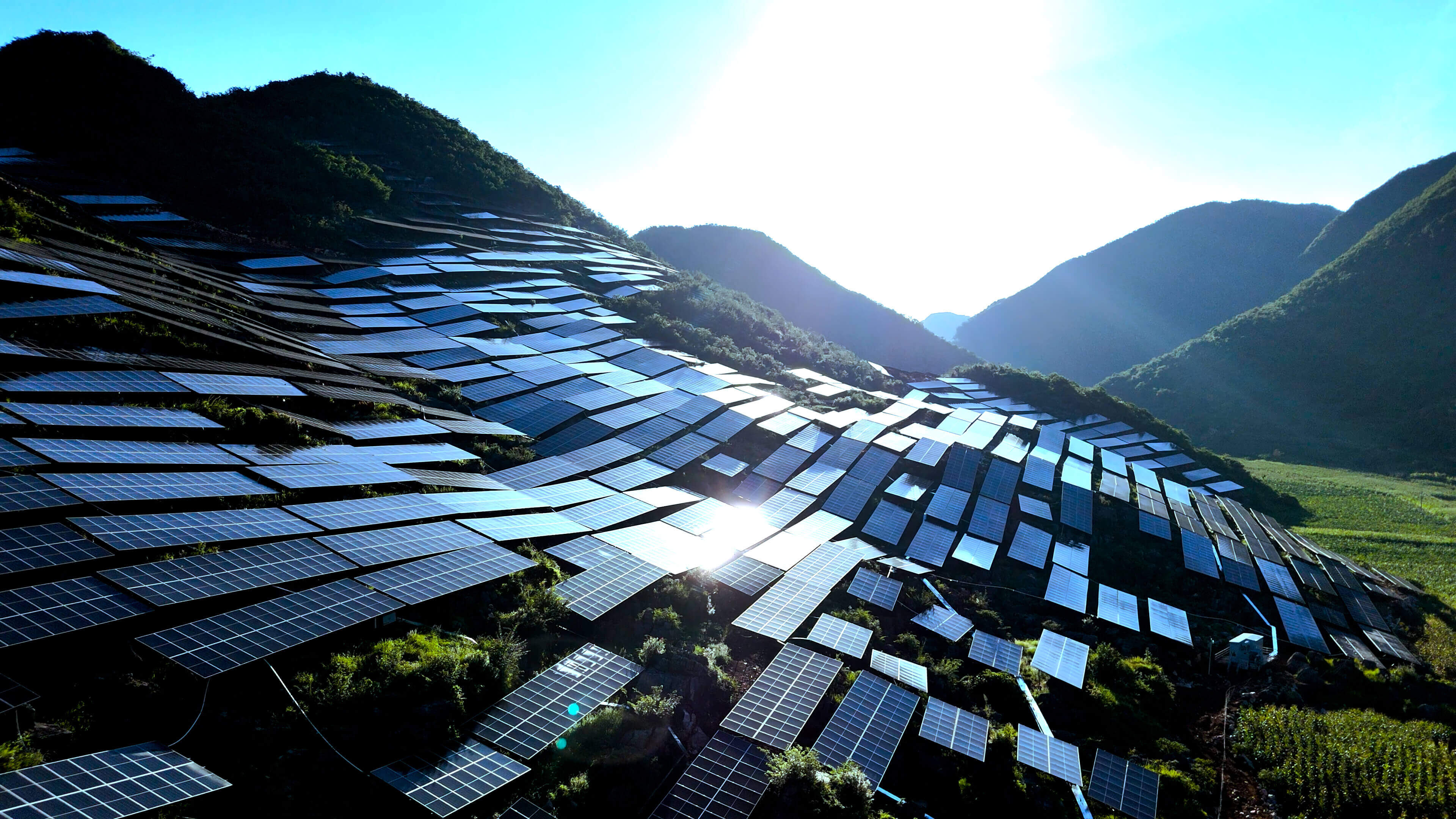 Planta fotovoltaica de Yunnan 