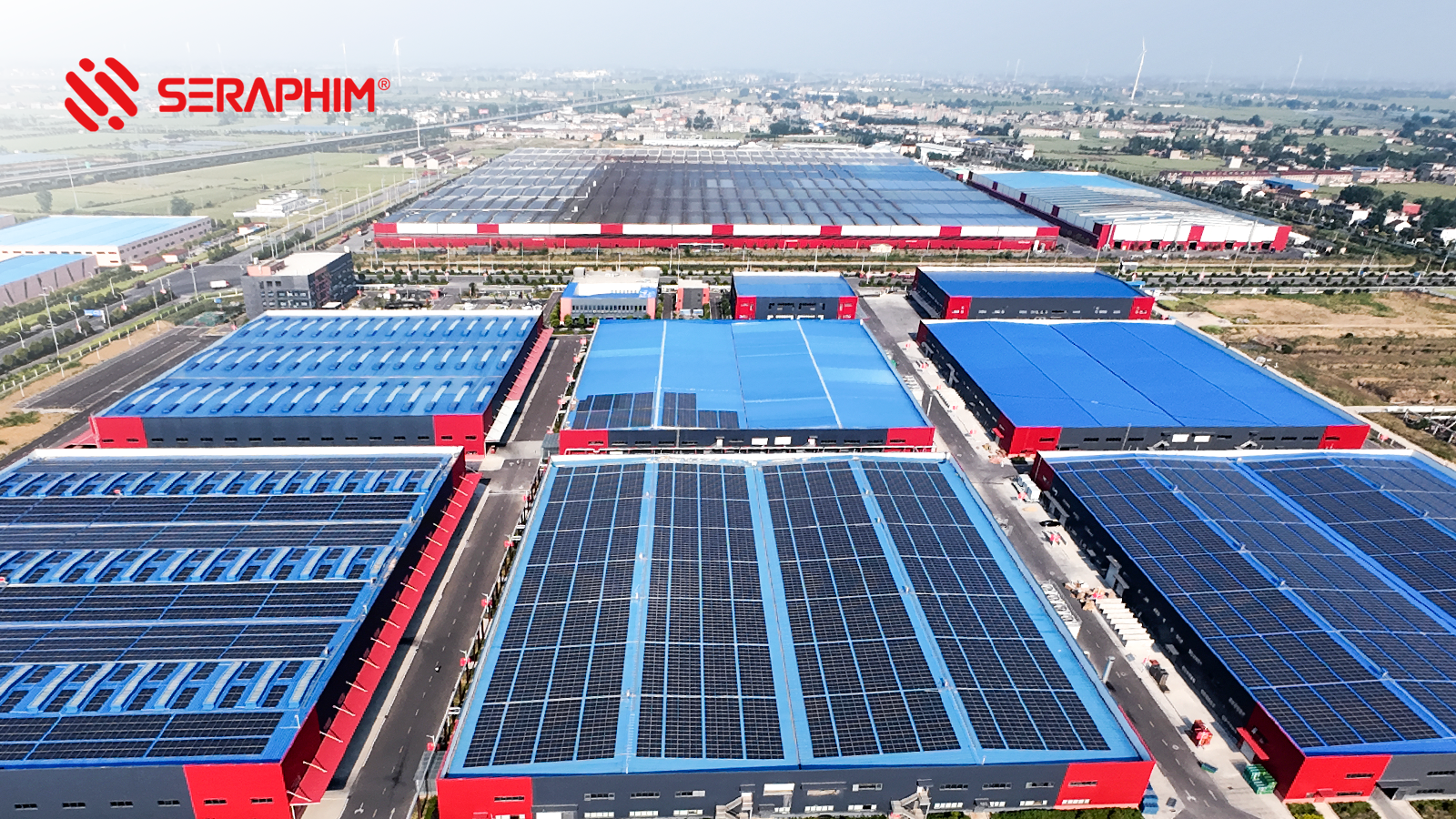 Proyecto solar en azotea de 5,97 MW en la fábrica de Seraphim en Anhui se conecta con éxito a la red