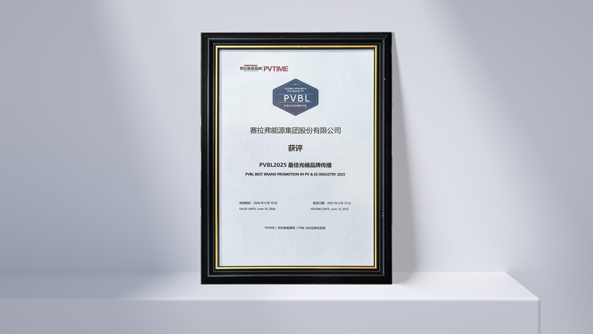 Mejor Promoción de Marca en la Industria Fotovoltaica y de Almacenamiento de Energía 2025 según PVBL